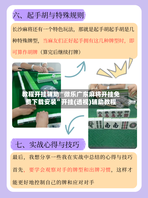 教程开挂辅助“微乐广东麻将开挂免费下载安装”开挂(透视)辅助教程-第2张图片