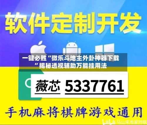 一键必胜“微乐斗地主外卦神器下载	”揭秘透视辅助万能挂用法-第2张图片
