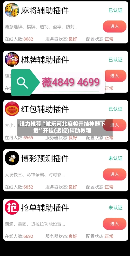 强力推荐“微乐河北麻将开挂神器下载	”开挂(透视)辅助教程-第2张图片