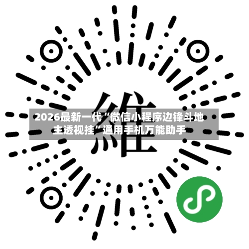 2026最新一代“微信小程序边锋斗地主透视挂”通用手机万能助手-第2张图片