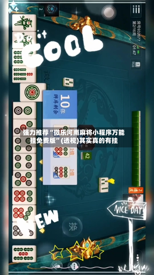强力推荐“微乐河南麻将小程序万能挂免费版	”(透视)其实真的有挂-第2张图片