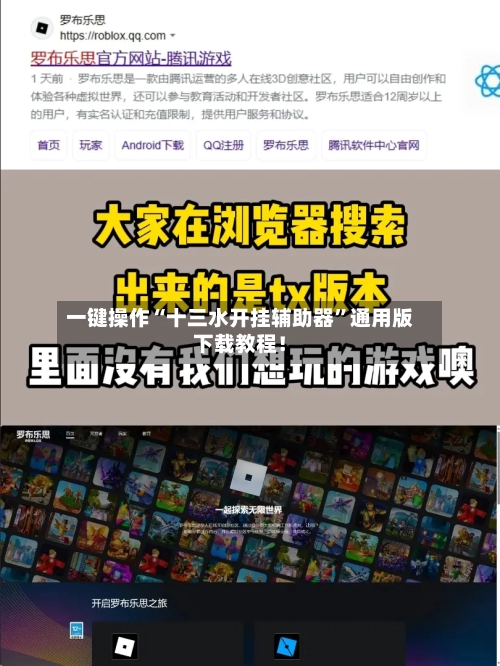 一键操作“十三水开挂辅助器”通用版下载教程！-第3张图片