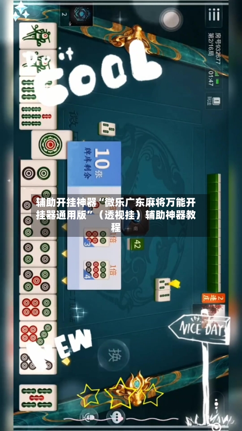 辅助开挂神器“微乐广东麻将万能开挂器通用版	”（透视挂）辅助神器教程-第2张图片