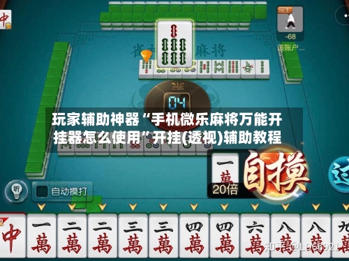 玩家辅助神器“手机微乐麻将万能开挂器怎么使用”开挂(透视)辅助教程