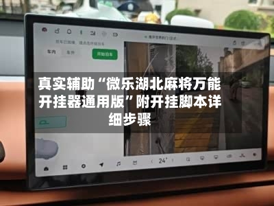 真实辅助“微乐湖北麻将万能开挂器通用版”附开挂脚本详细步骤